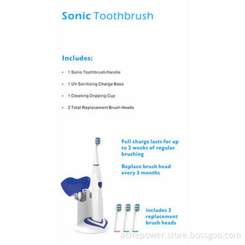 Rechargeable oral care portable electronic toothbrush for homeNew